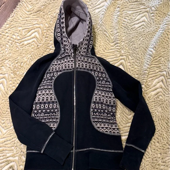 Special Edition lululemon athletica Fairisle Scuba Size 10 - Picture 1 of 6